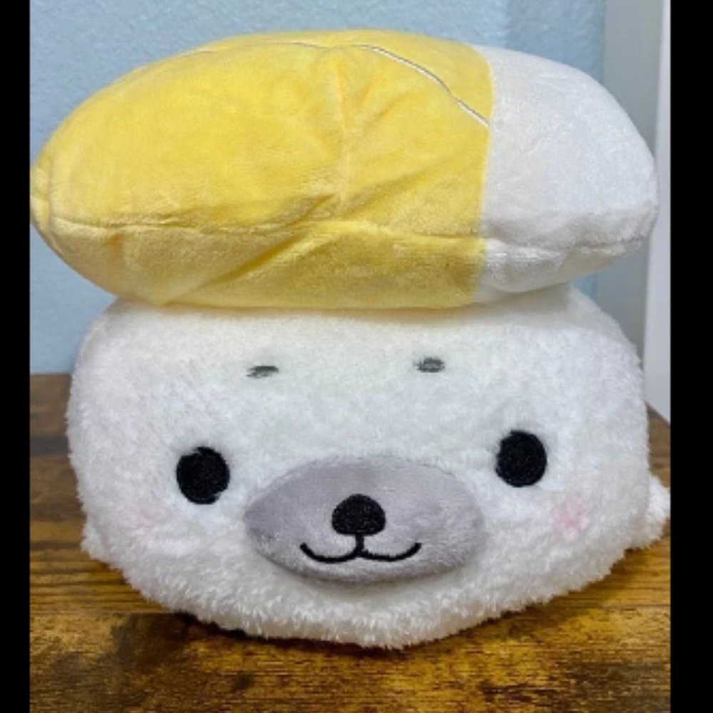 Takashoji Yellow Sushi Cat Plushie